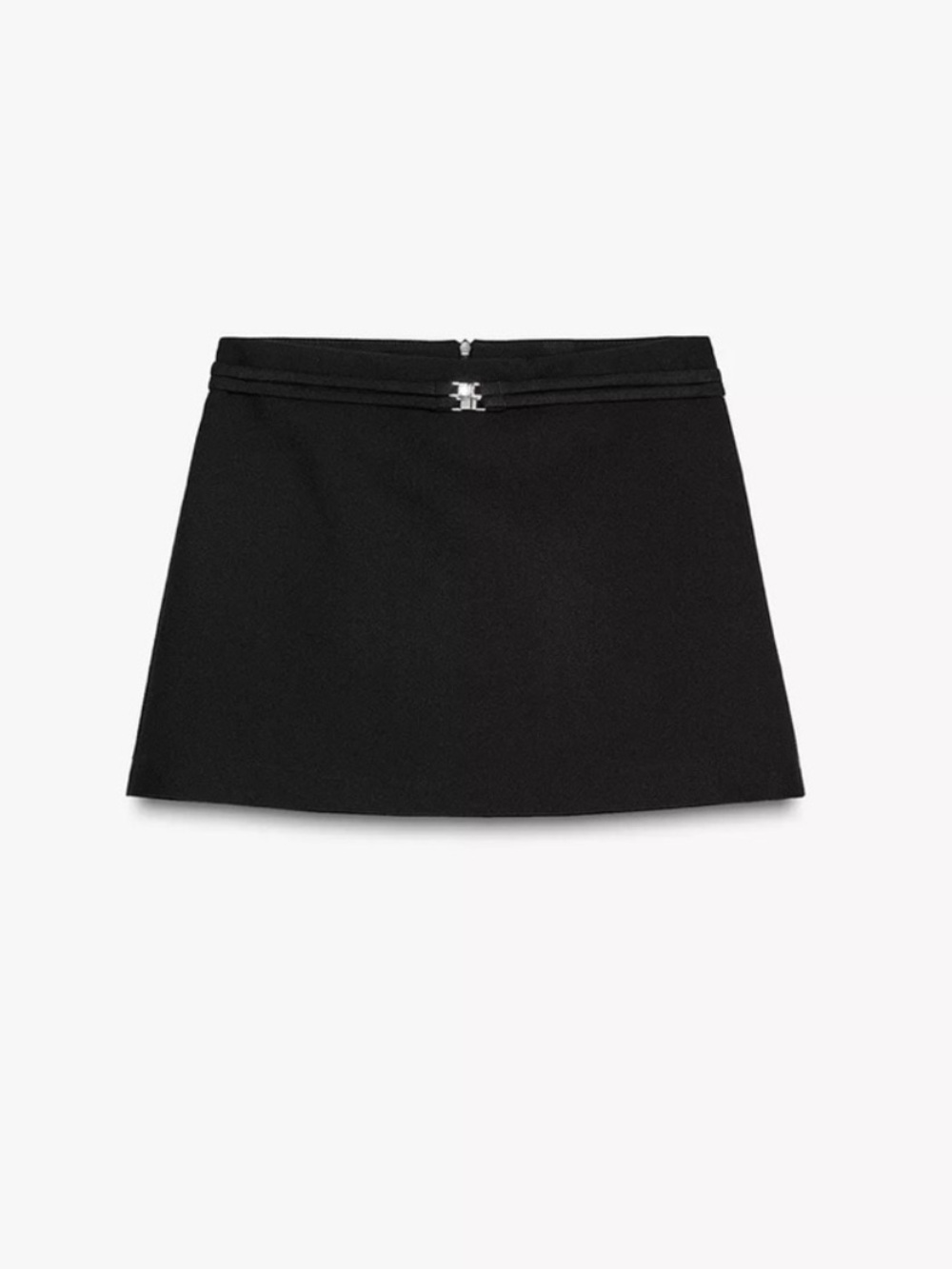 Zara Black Mini Skort